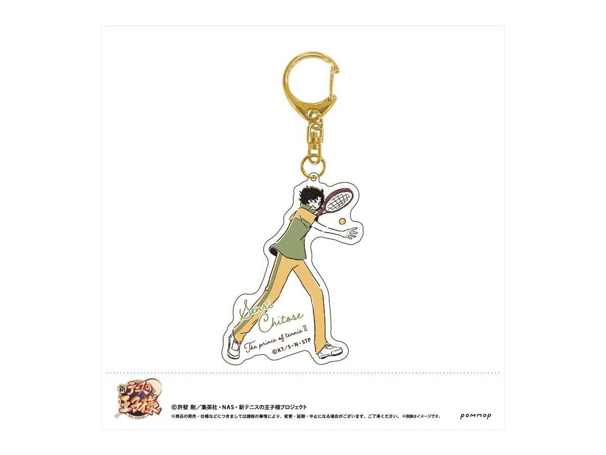 The New Prince of Tennis: Yuru Style Acrylic Keychain (36 Senri Chitose)