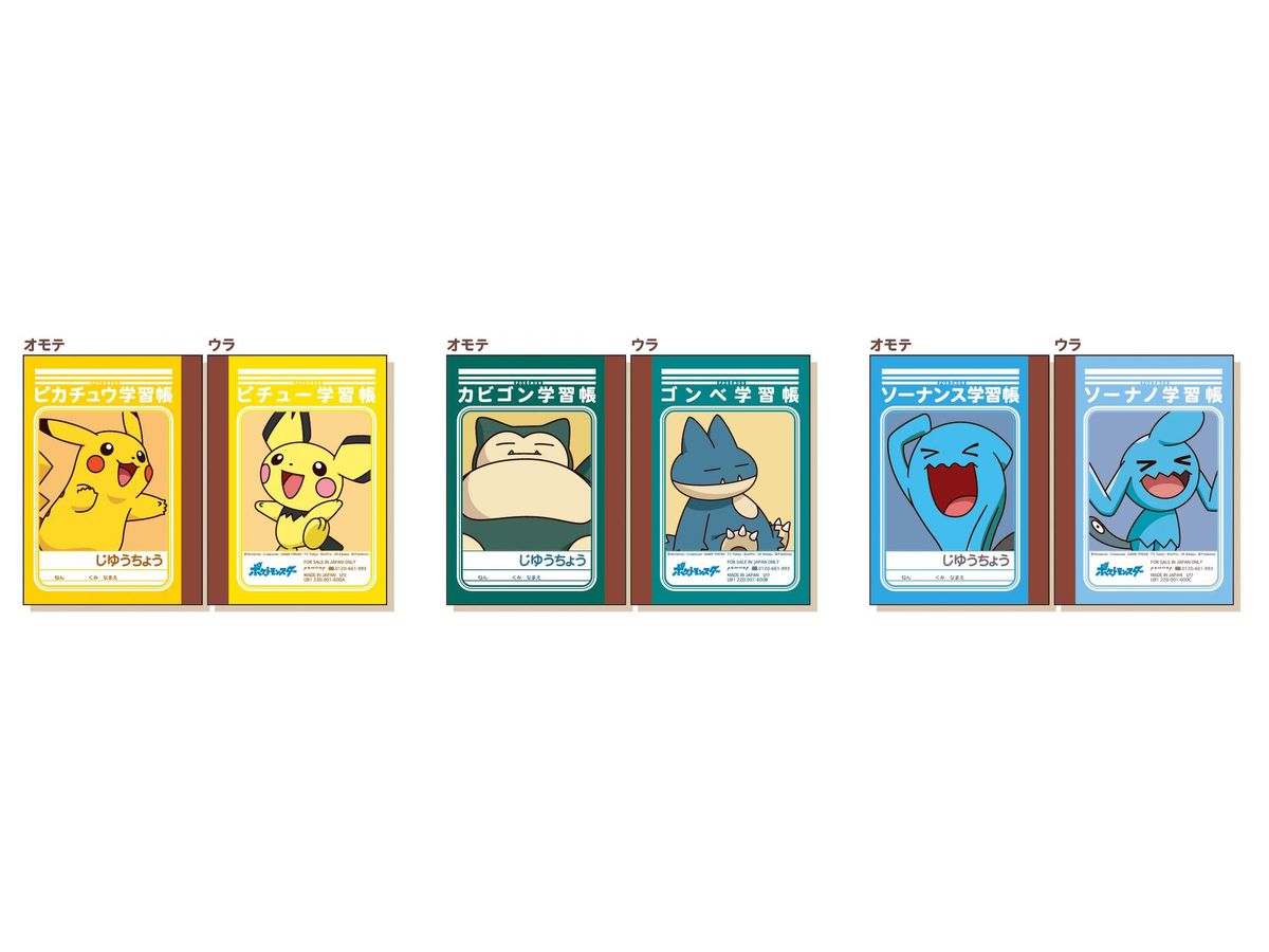 Pokemon: Mini Study Book Set (P)