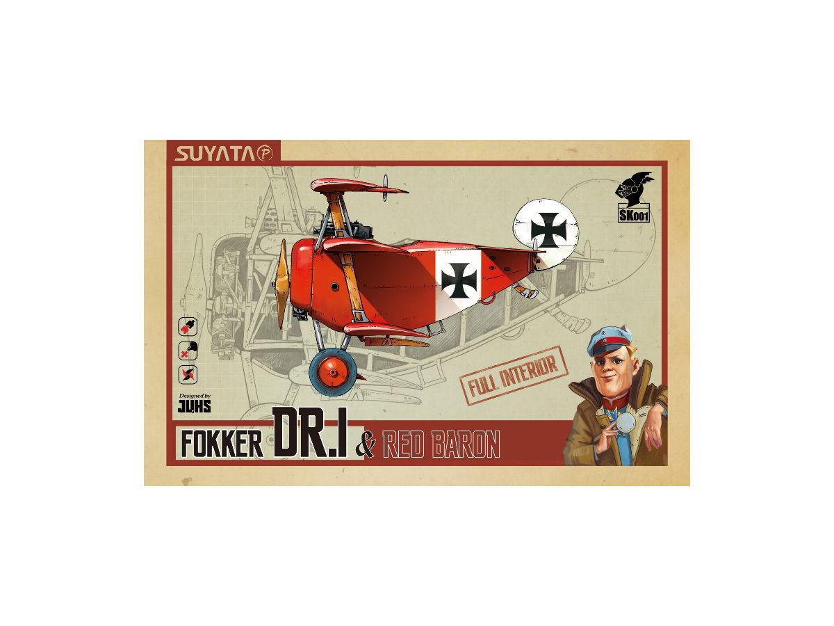 Fokker DR.I & Red Baron Full Interior