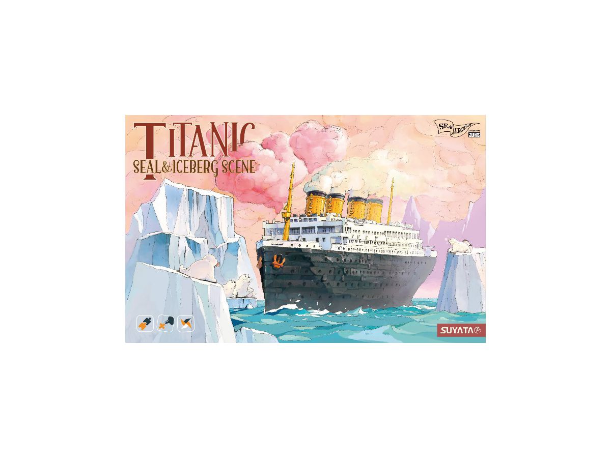 Titanic Seal & Iceberg Scene