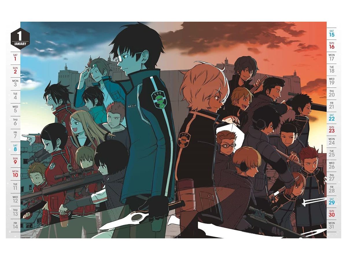 World Trigger Comic Calendar 2022