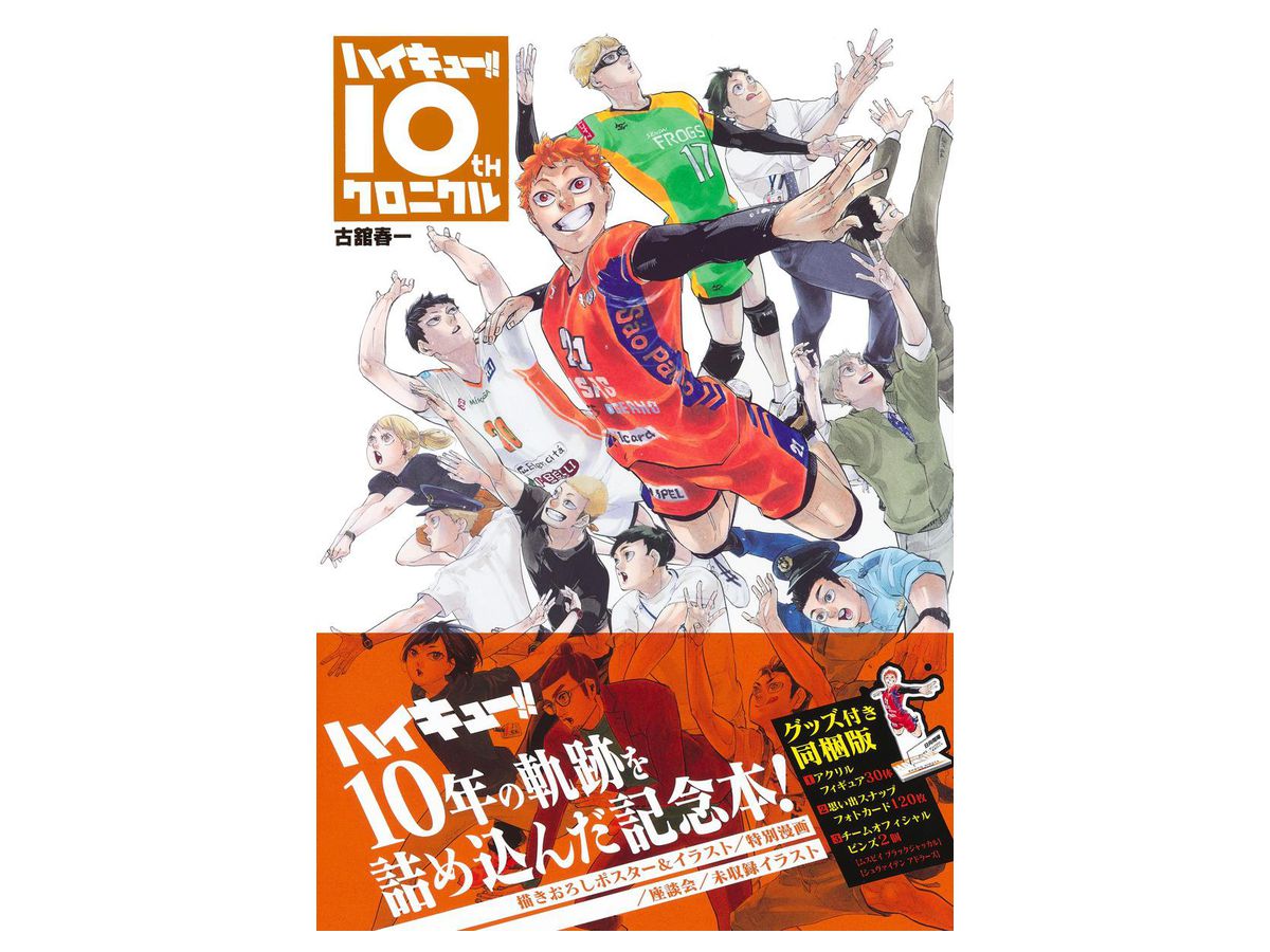 Haikyu!! 10th Chronicle Bundled Version with Goods
