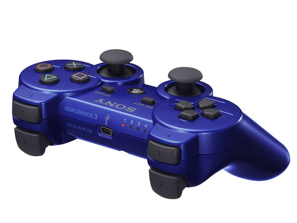 PS3 Wireless Controller Dualshock 3 Metallic Blue