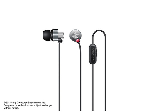 PS Vita Earbud Headset Black