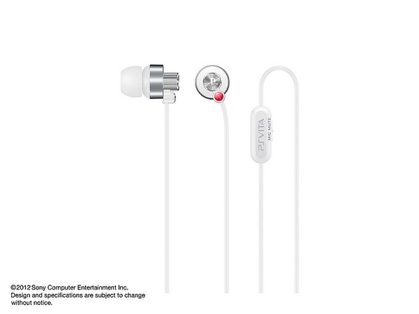 PS Vita Earbud Headset White