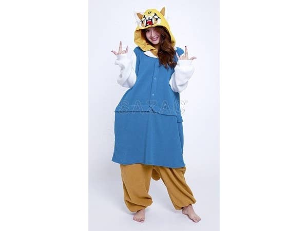 Aggretsuko Kigurumi (Adult Size)