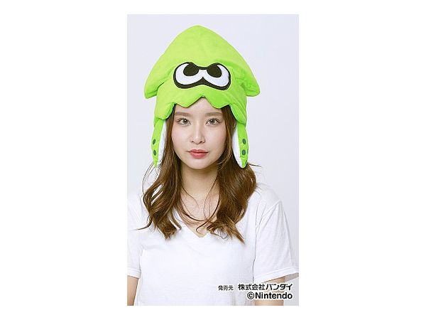 Character Kigurumi Cap Splatoon 2 Squid (Bell Boa) (GN)