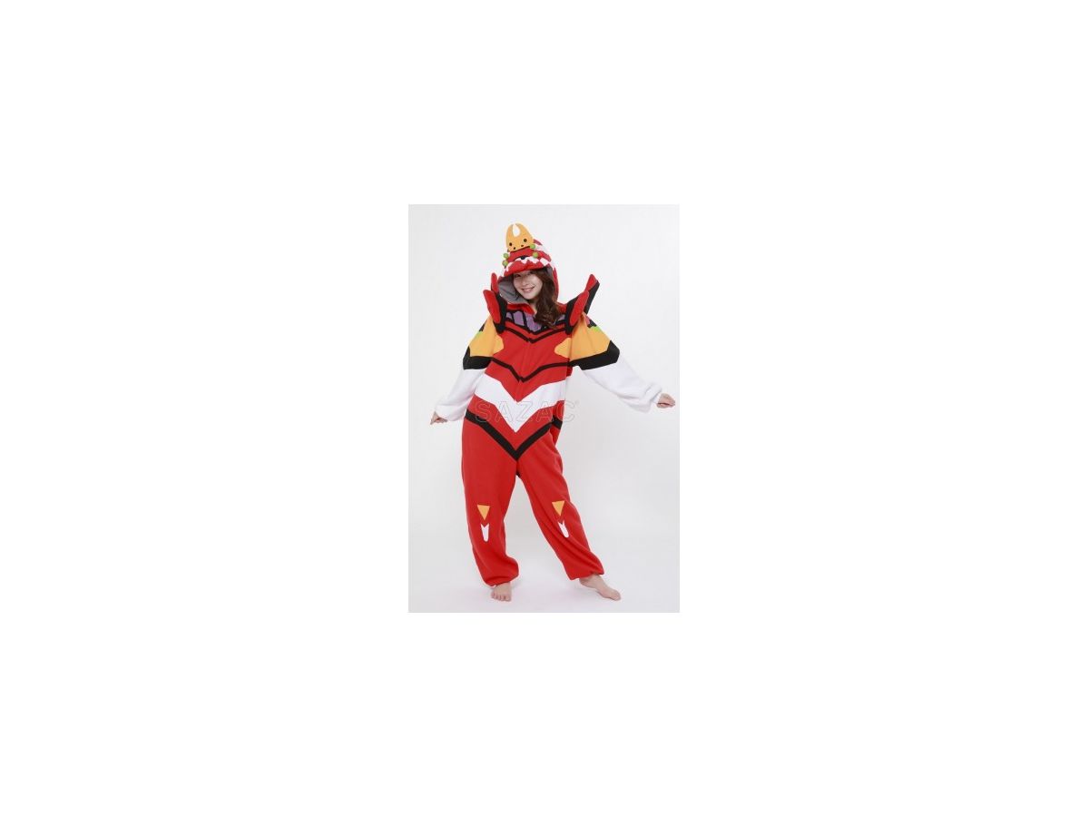 Character Kigurumi Fleece EVA Unit 02 (Adult Size)