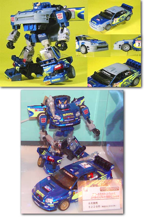 BT-07 Smokescreen Feat Impreza WRC 2004