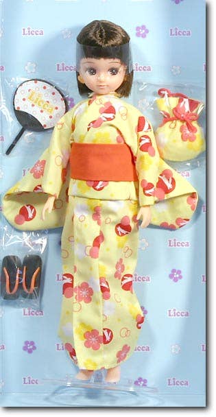 Yukata Licca Doll #2: Rabbit Pattern
