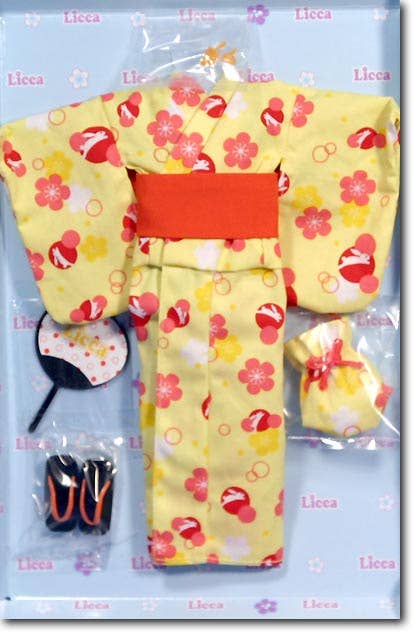 Licca Yukata Set Rabbit Pattern