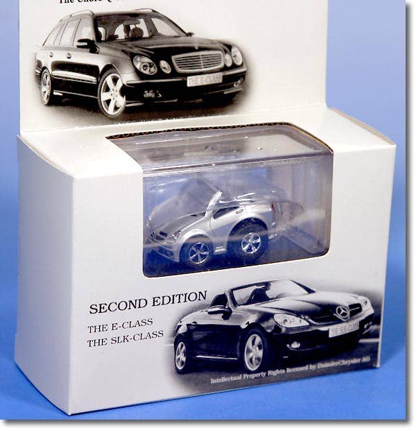 チョロQ Mercedes-Benz models SLK-CLASS ホワイト [箱に傷み有り] SLK