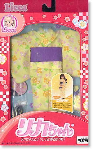 Licca Dress Set: Yukata 2