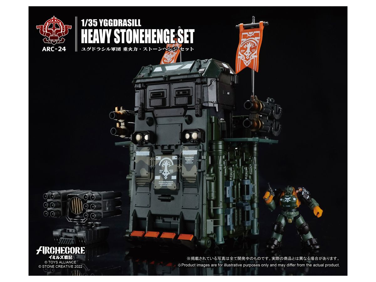 ARC-24 ARCHECORE-Saga of Ymirus Yggdrasill Heavy Stonehenge Set