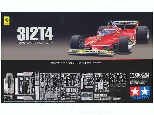 1/12 Ferrari 312T4 w/Photo-Etched Parts