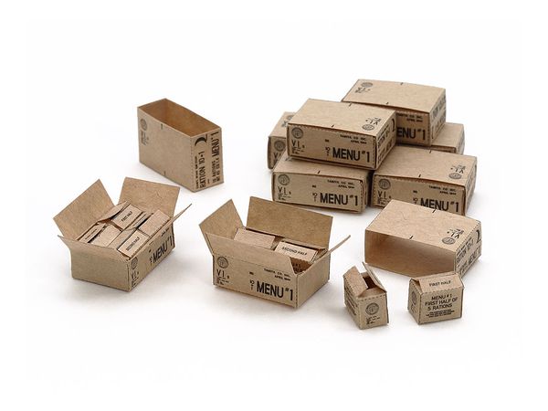 U.S. 10-in-1 Ration Cartons (WWII)