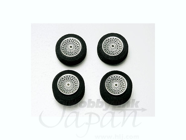 Small Diameter Plated Spoke Wheel Set w/Sponge Tir