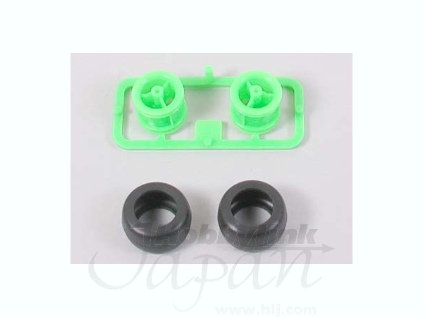 Small Dia Semi-Pneumatic Tires w/Wheels