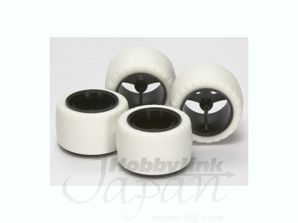 Small Diameter Carbon Wheels & White Arched Tires