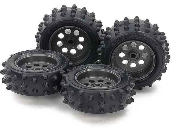 GP.547 Spike Tire & Wheel Set (for EZ Chassis)