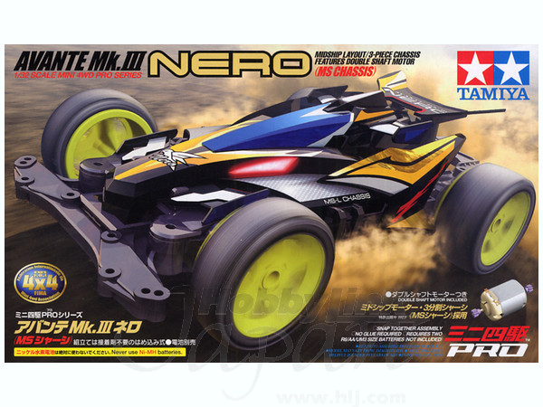 Mini 4WD Pro Avante Mk.III Nero