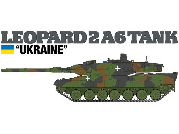 Leopard 2 A6 Tank Ukraine (Scale Limited)