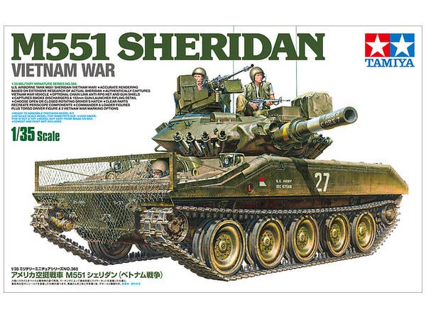 U.S. Airborne Tank M551 Sheridan (Vietnam War)