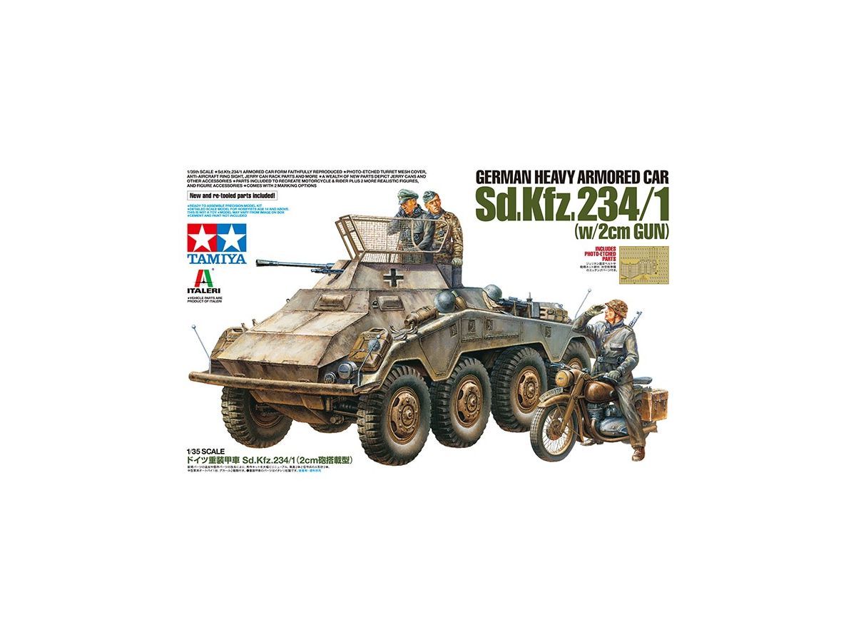 German Heavy Armored Car Sd.Kfz.234/1 (with 2 cm Gun) (Reissue)