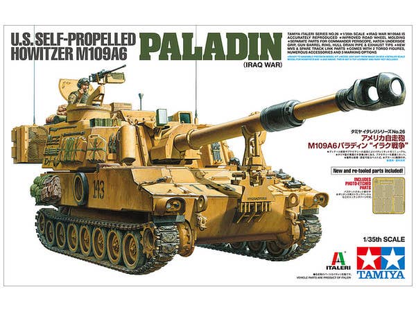 Tamiya/Italeri U.S. Self-Propelled Howitzer M109A6 Paladin "Iraq War"