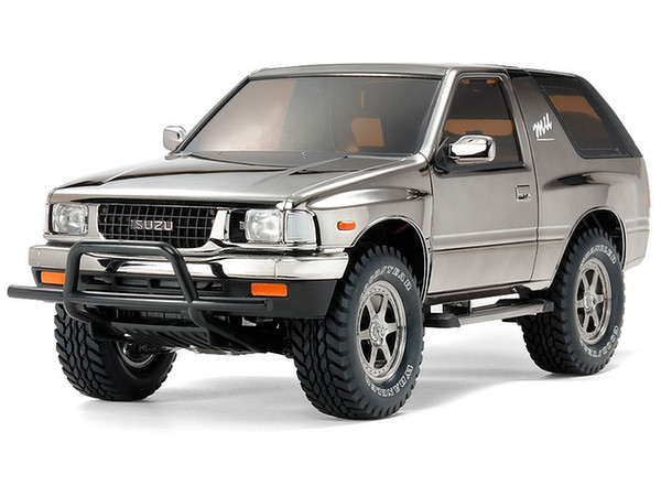 R/C 4WD Off-Road Car Isuzu mu Type X Black Metallic (CC-01 Chassis)