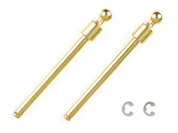 OP.1296 M-06 PRO 3x34mm Titan Court Ball Sus Shaft (2pcs)