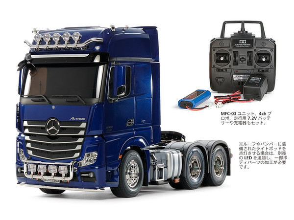 Mercedes-Benz Actros 3363 6x4 Gigaspace (Pearl Blue Edition) Full Operation Kit