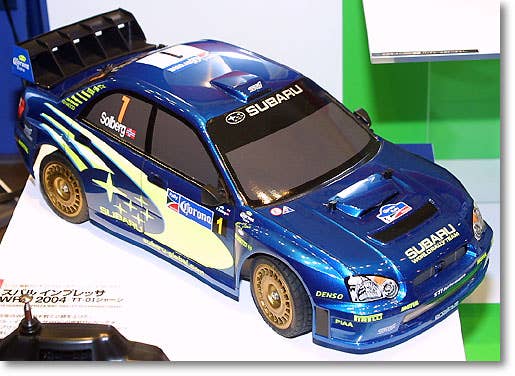 タミヤ TT-01 スバルインプレッサ WRC タミヤ 電動RCカーシリーズ 1/10RC スバルインプレッサWRC'05