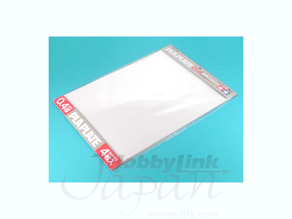 Pla Plate Clear 0.4mm (4 sheets)