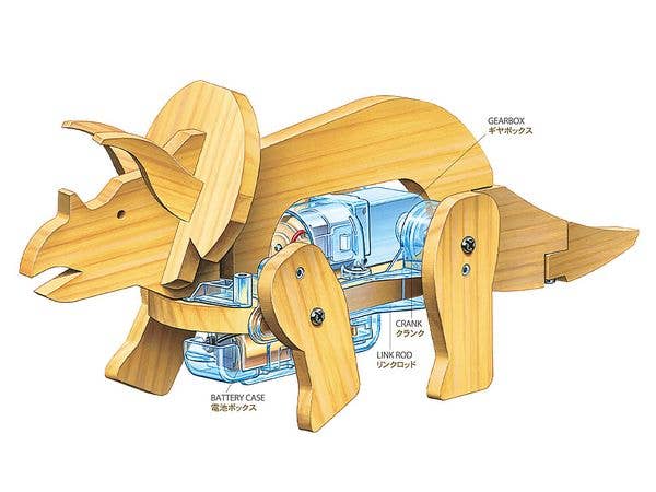 Walking Triceratops