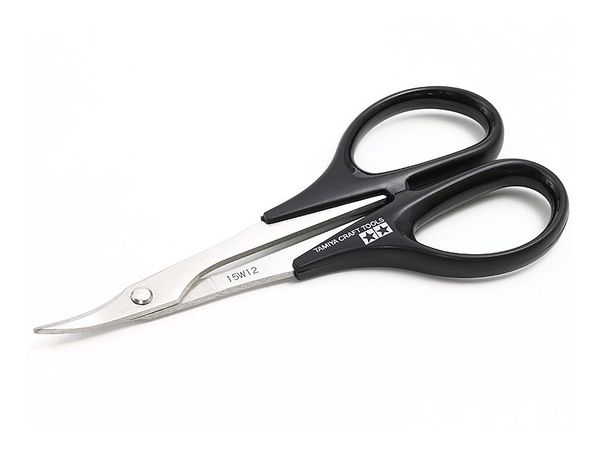 Curved Scissors for Plastic