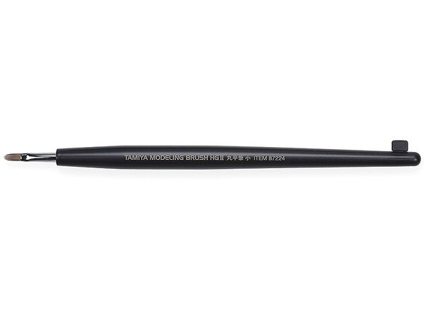 Tamiya Modeling Brush HG II Rounded Flat Brush (Small)