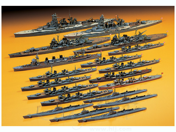 1/700 Pearl Harbor Attack Carrier Escort Set