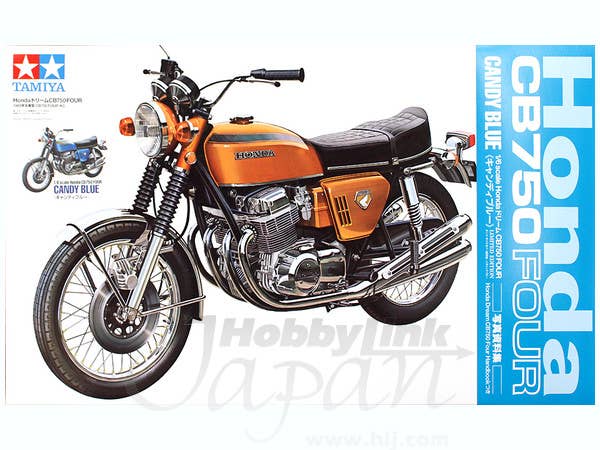タミヤ CB750 FOUR 1/6スケール CANDY BLUE　 未組立品 1/6 Honda ドリーム CB750 FOUR CANDY BLUE 【東海模型