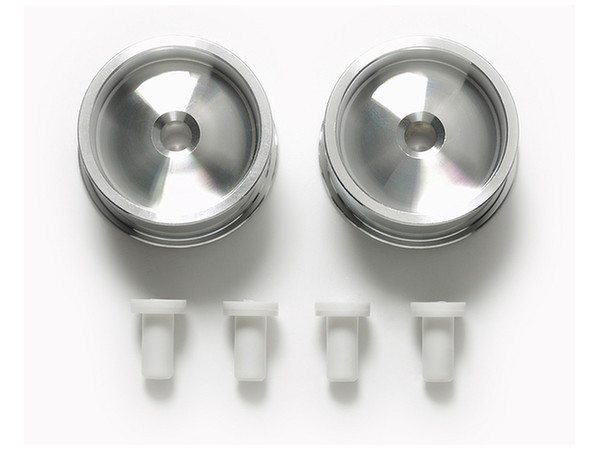HG Super X & XX Aluminum Large Dia. Narrow Wheels (2pcs) (Mini 4WD Limited)