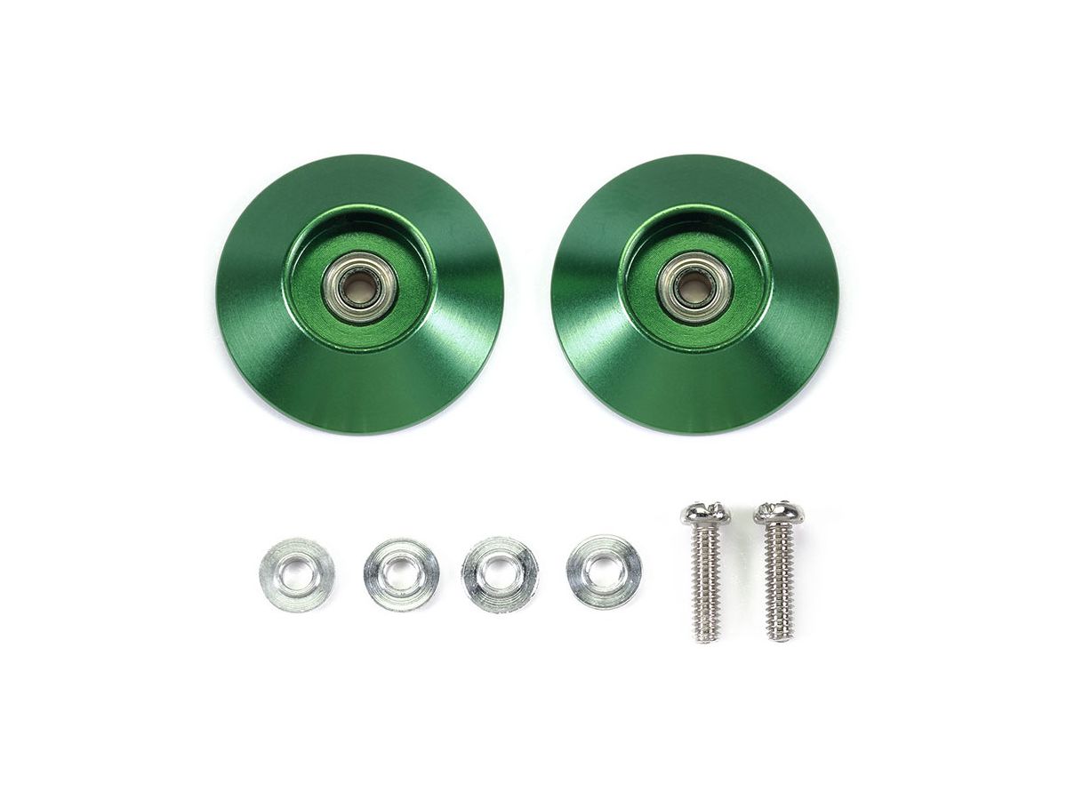 HG 19mm All Aluminum Bearing Roller (Taper Type Green)
