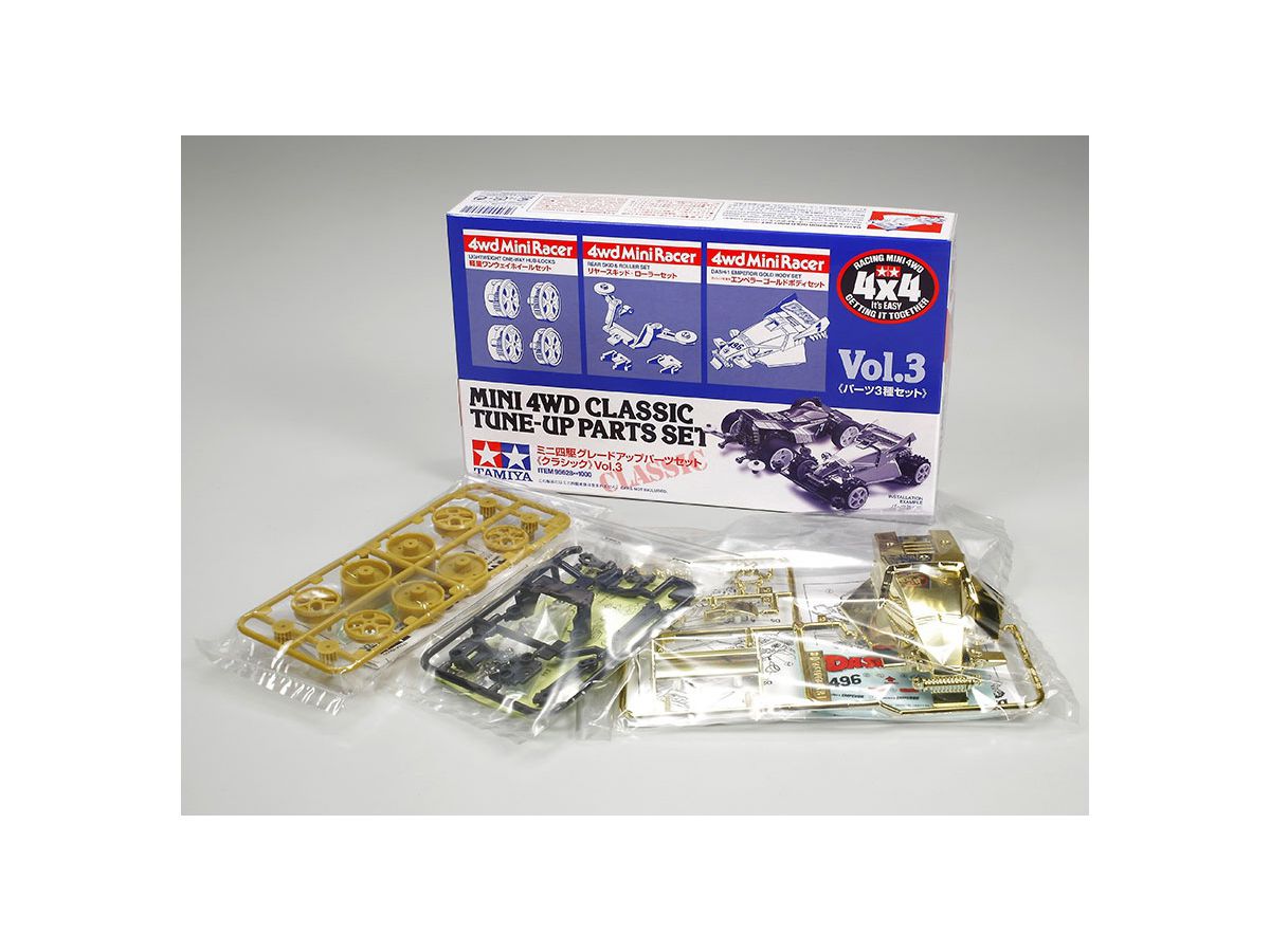 Mini 4WD Classic Tune-Up Parts Set Vol.3