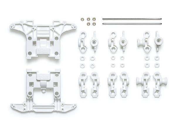 REINFORCED N-04/T-04 UNITS (WHITE) [Mini 4WD Special Project]