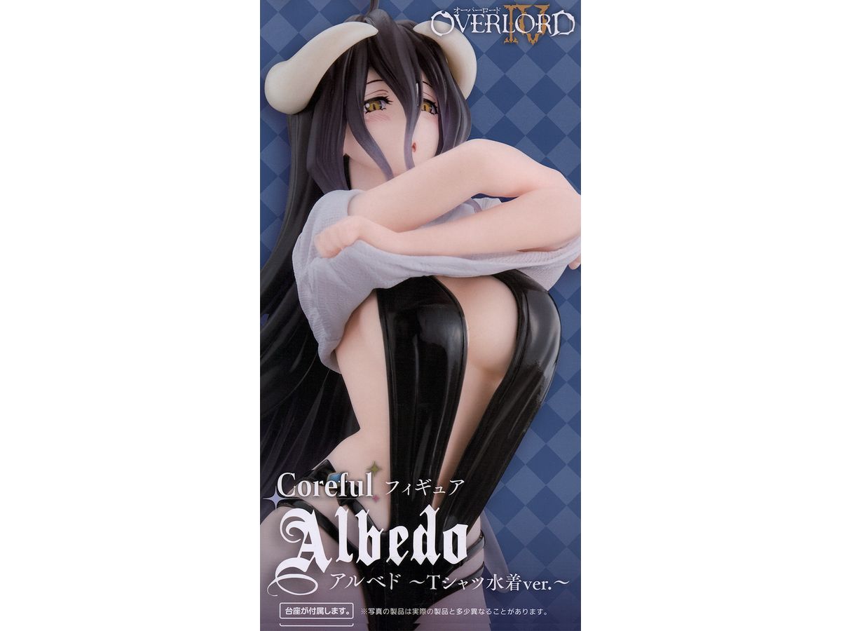 Overlord IV Coreful Figure Albedo T-shirt Swimsuit Ver.