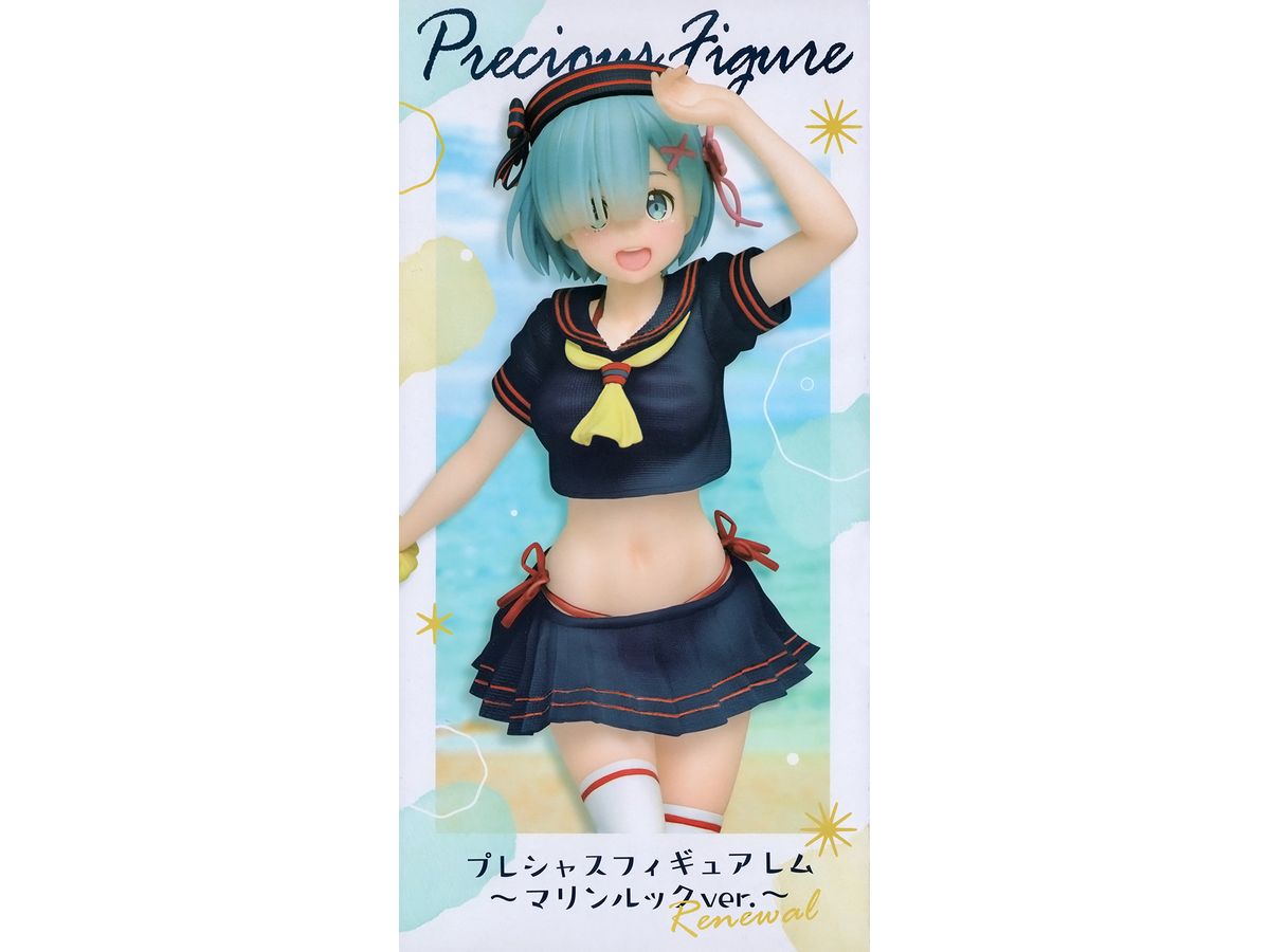 Re:Zero Starting Life in Another World Precious Figure Rem Marine Look Ver. Renewal