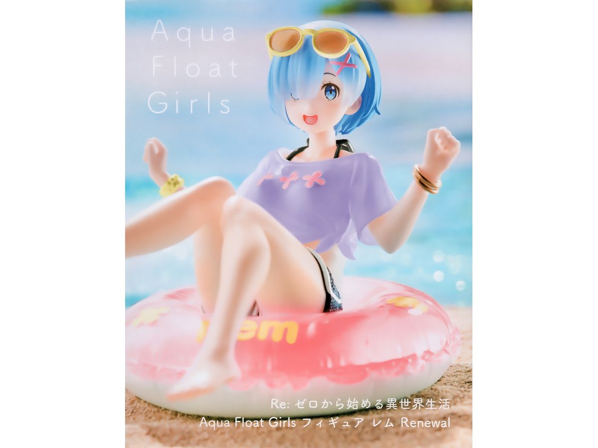 Re:Zero Starting Life in Another World Aqua Float Girls Figure Rem Renewal
