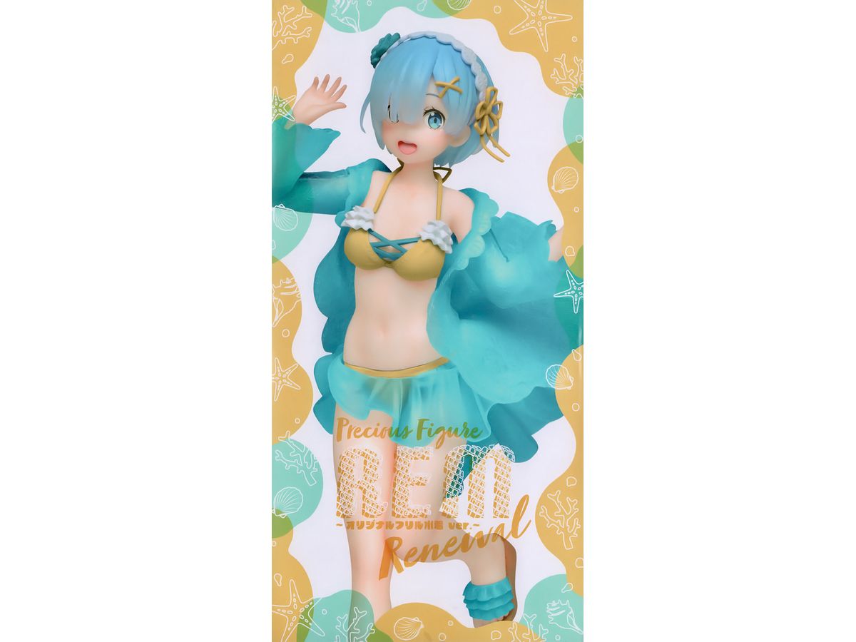 Re:Zero Starting Life in Another World Precious Figure Rem Original Frilled Swimsuit Ver. Renewal