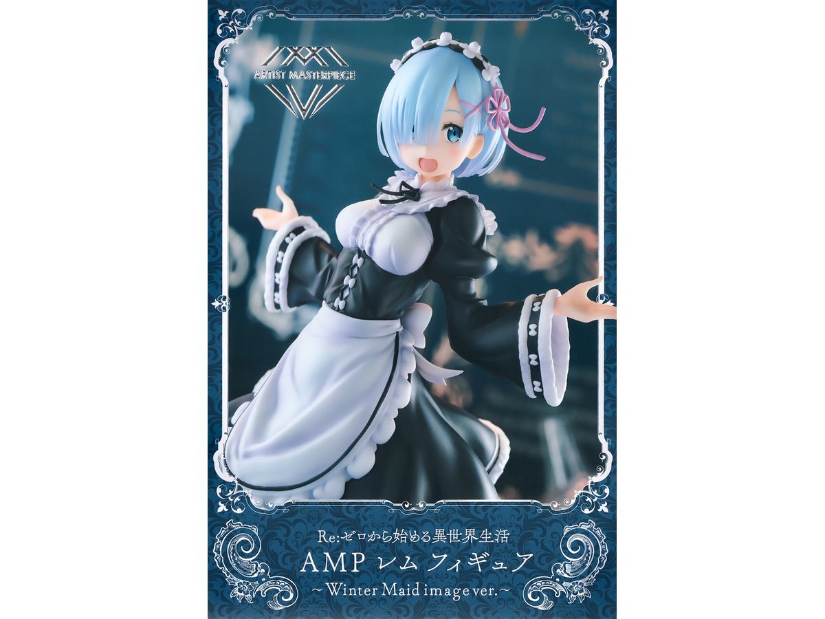 Re:Zero Starting Life in Another World AMP Rem Figure Winter Maid Image Ver.
