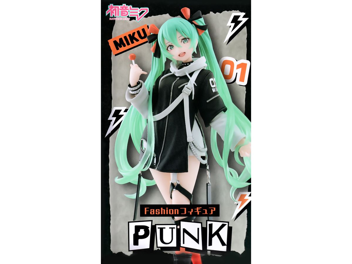 Miku Hatsune Fashion Figure Punk