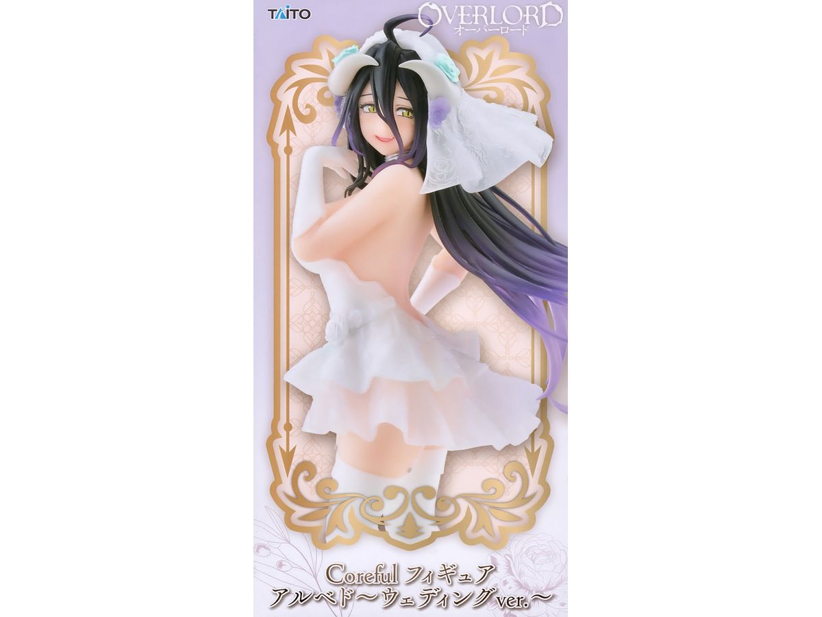 Overlord Coreful Figure Albedo -Wedding ver.-